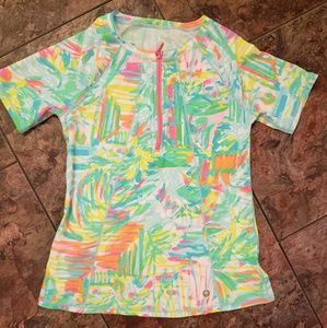 Lilly Pulitzer Kalani Sungaurd Sea Salt Sun Sz S